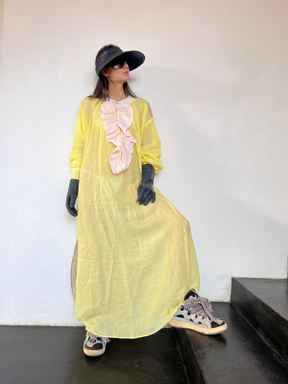 yvonne sporre Frill Dress