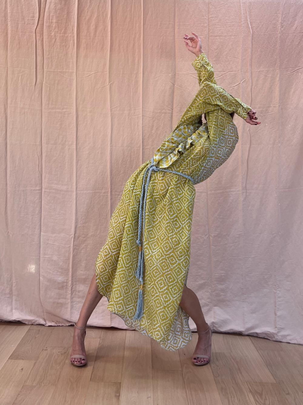 yvonne sporre Frill Dress