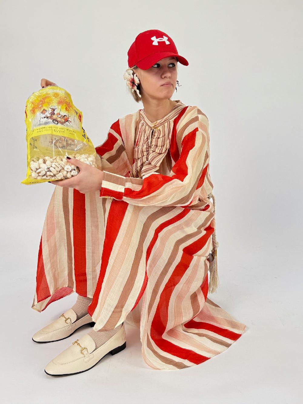 yvonne sporre Frill Dress