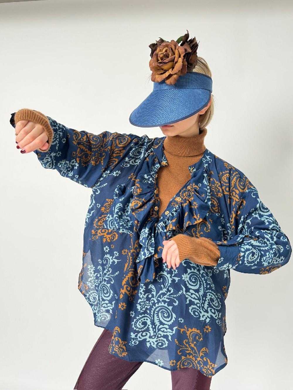 yvonne sporre Frill Shirt