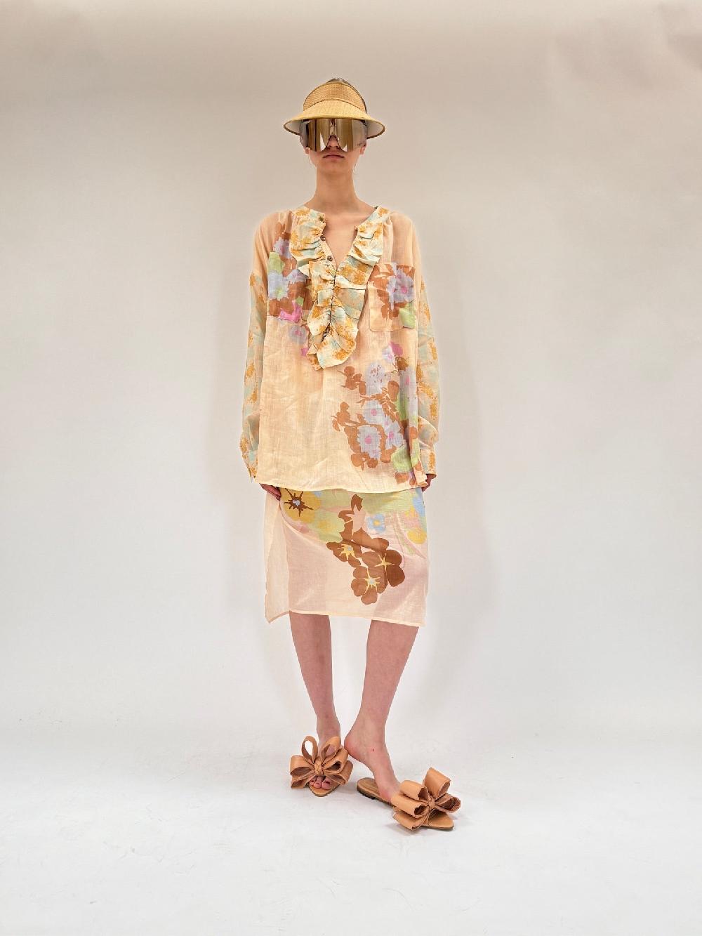 yvonne sporre Frill Shirt