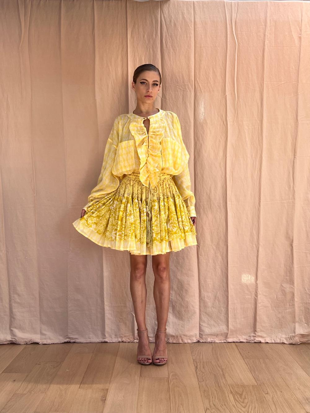 yvonne sporre Frill Shirt