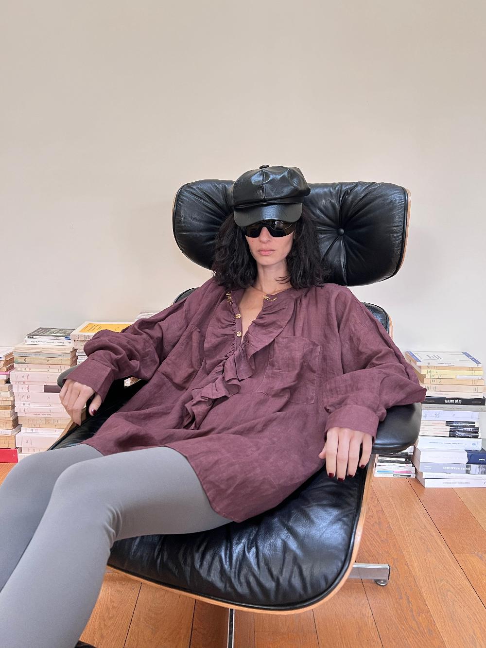 yvonne sporre Frill Shirt