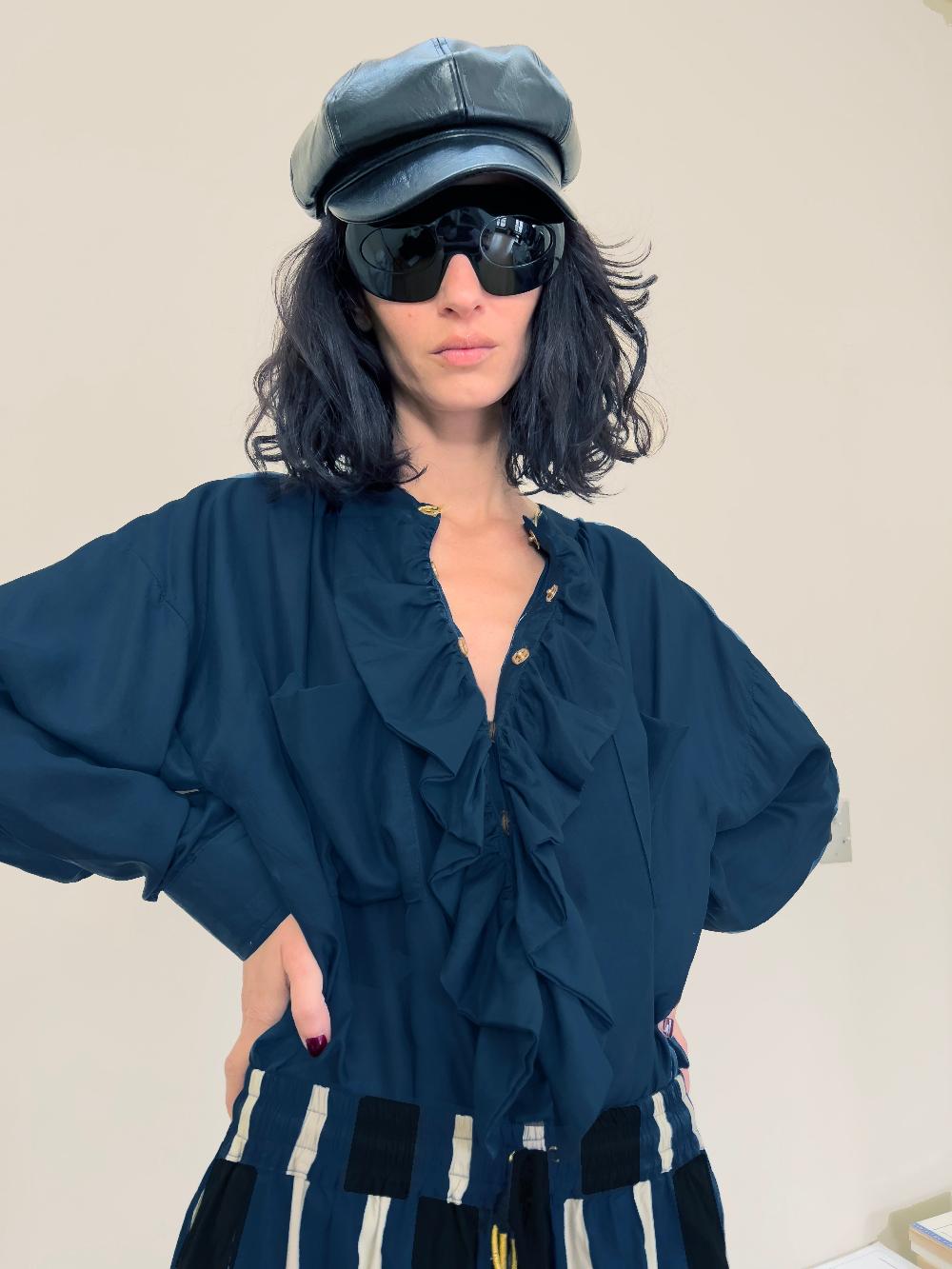 yvonne sporre Frill Shirt