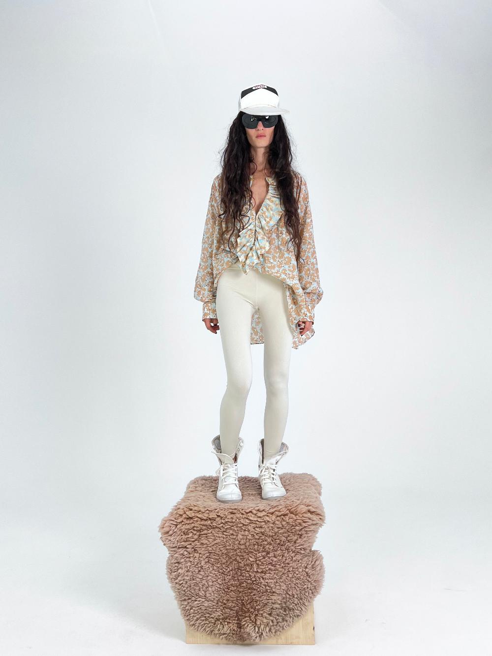 yvonne sporre Frill Shirt