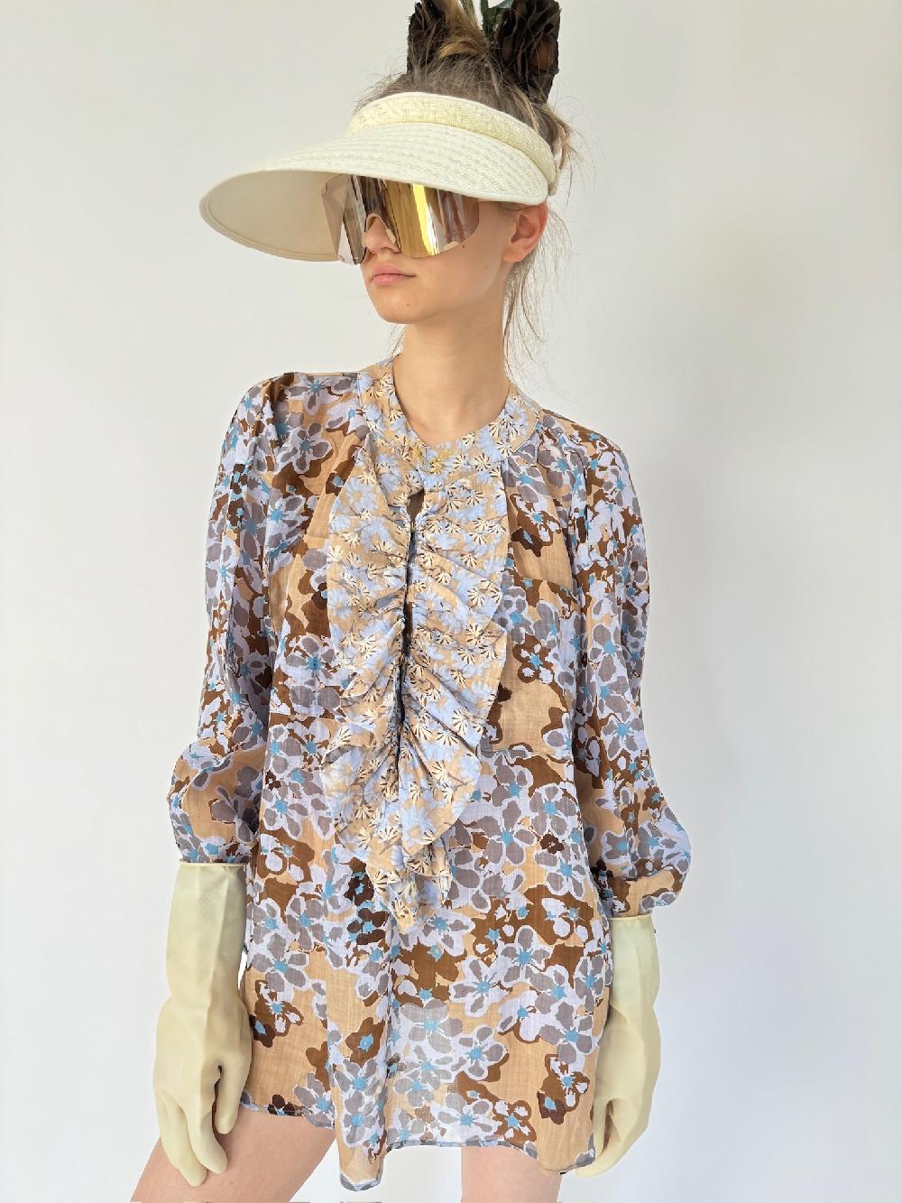 yvonne sporre Frill Shirt