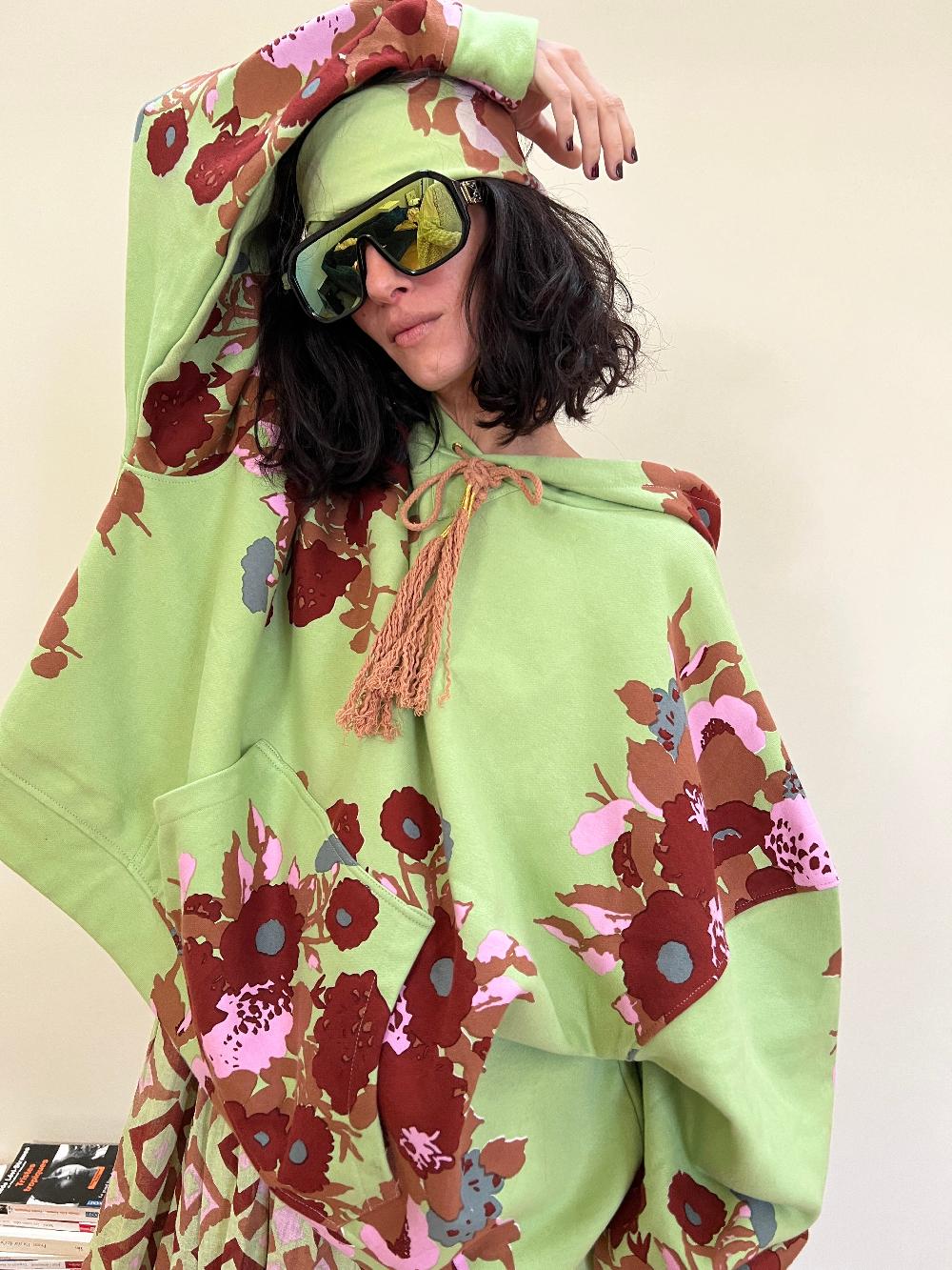 yvonne sporre Maxi Hood Sweat