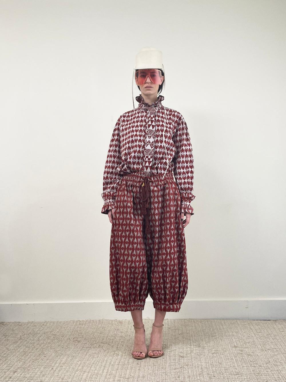 yvonne sporre Napoleon Blouse