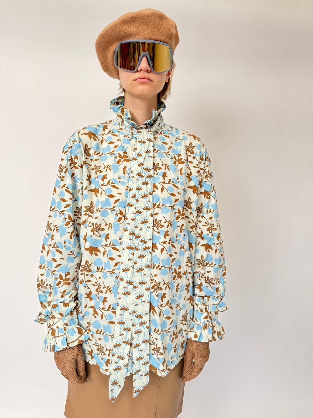 yvonne sporre Napoleon Blouse