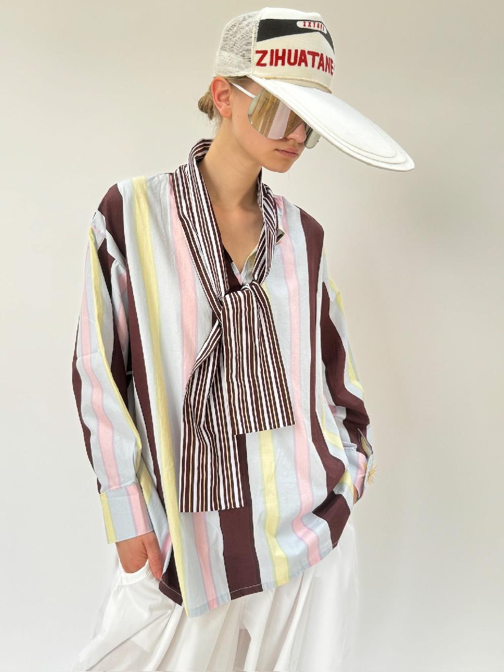 yvonne sporre New Bow Blouse