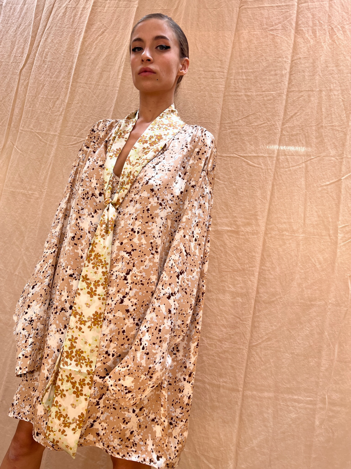 Yvonne Sporre New Bow Blouse Long