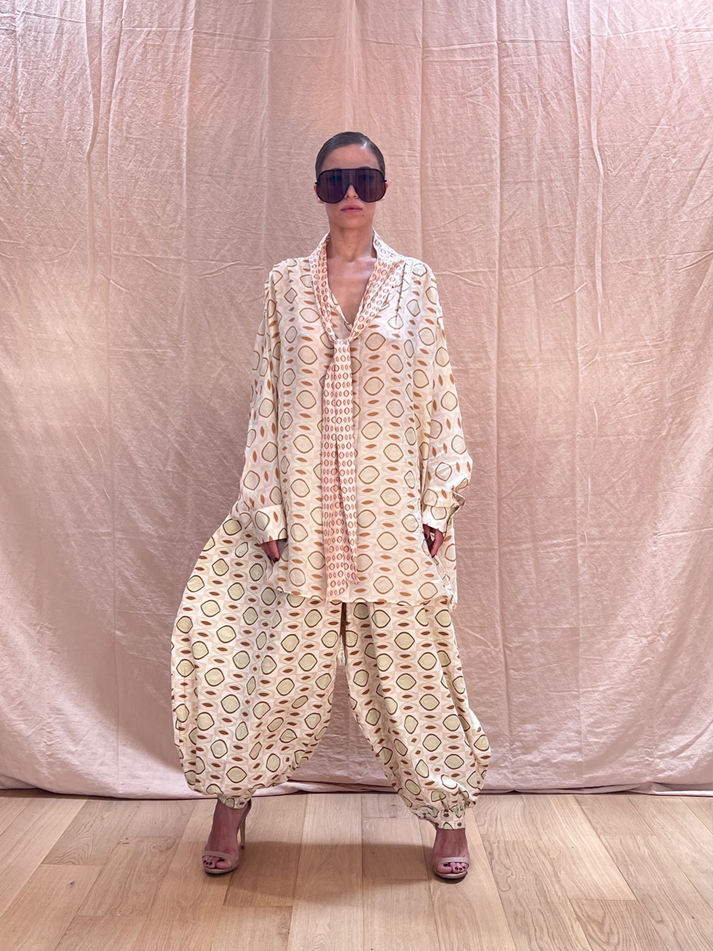 Yvonne Sporre New Bow Blouse Long