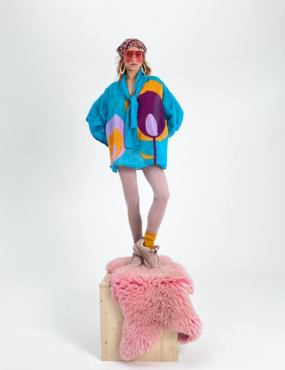 yvonne sporre New Bow Blouse