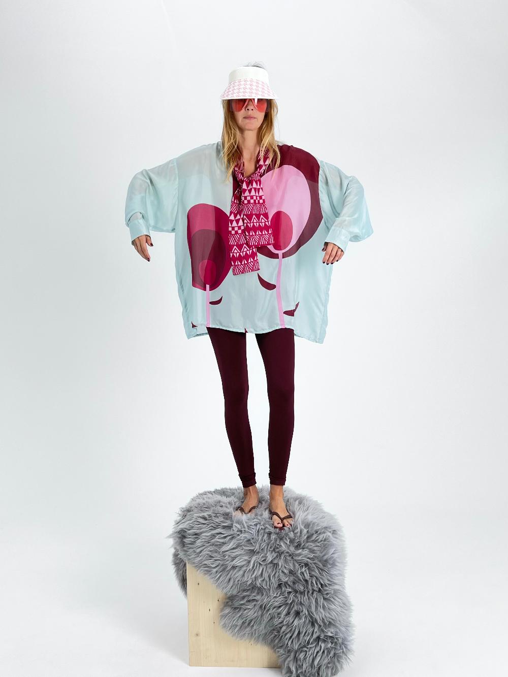 yvonne sporre New Bow Blouse