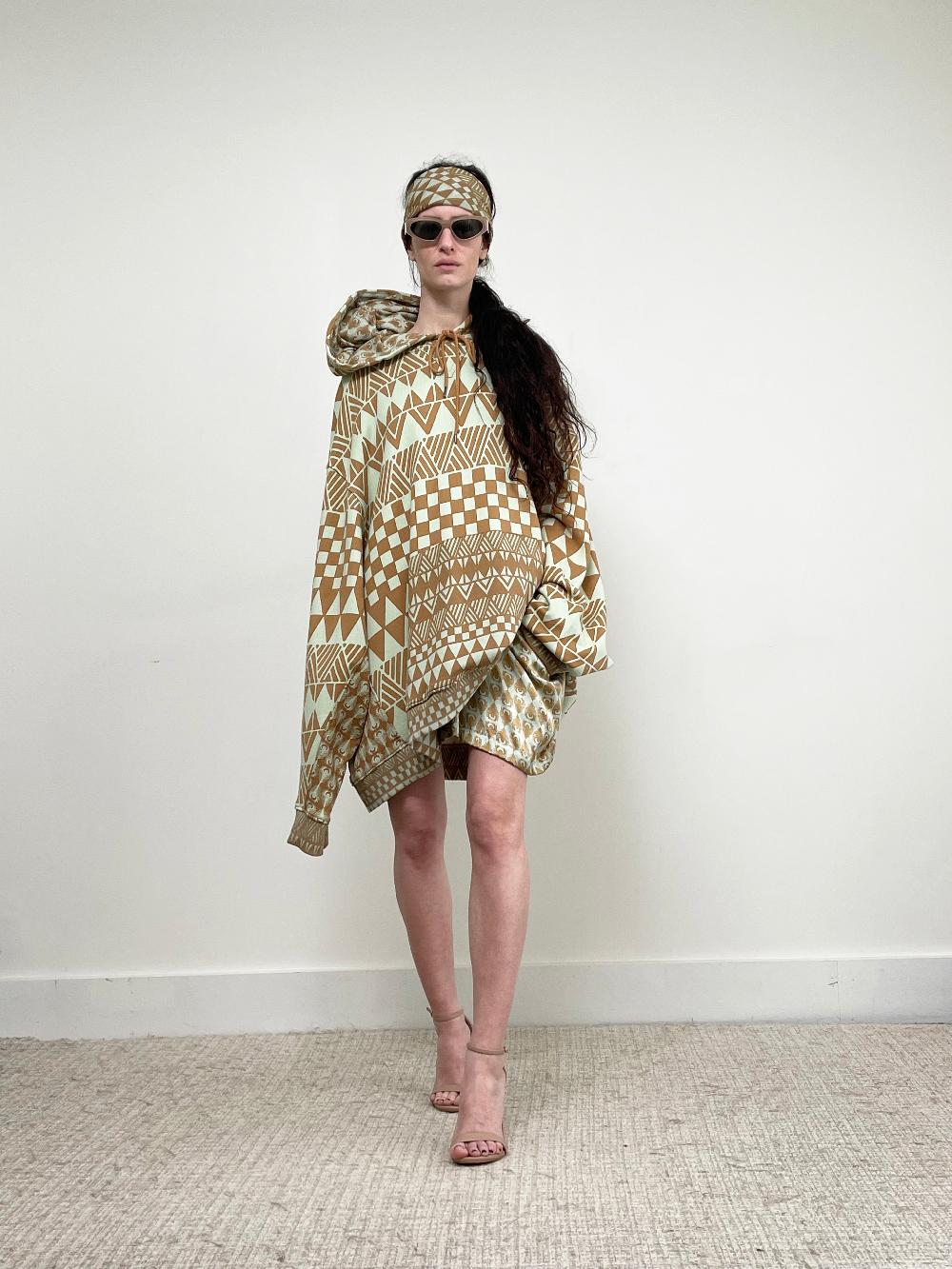 yvonne sporre Oversize Maxi Hood Sweat