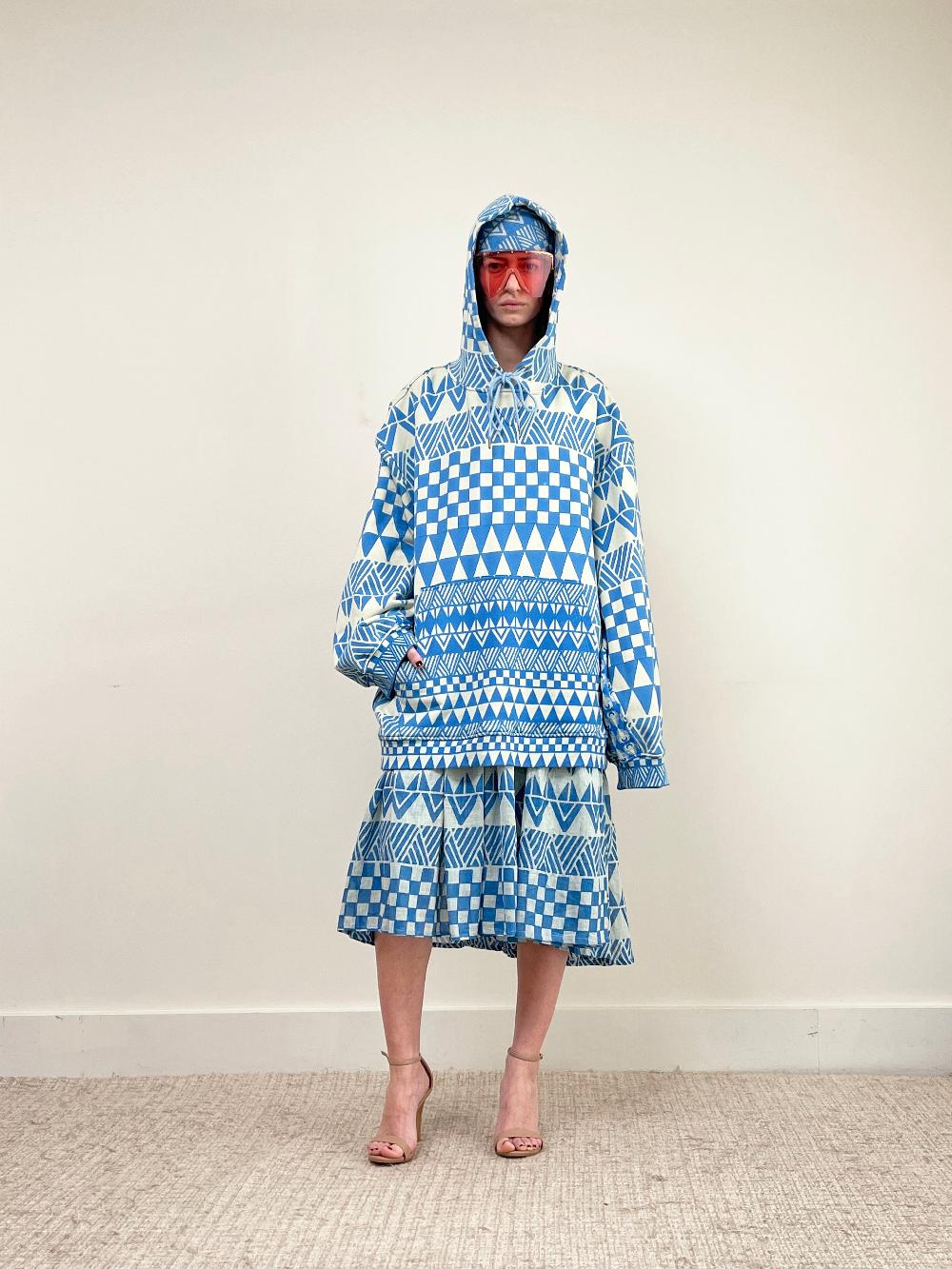 yvonne sporre Oversize Maxi Hood Sweat