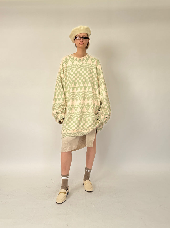 Yvonne Sporre Oversize Maxi Maxi Pull Long
