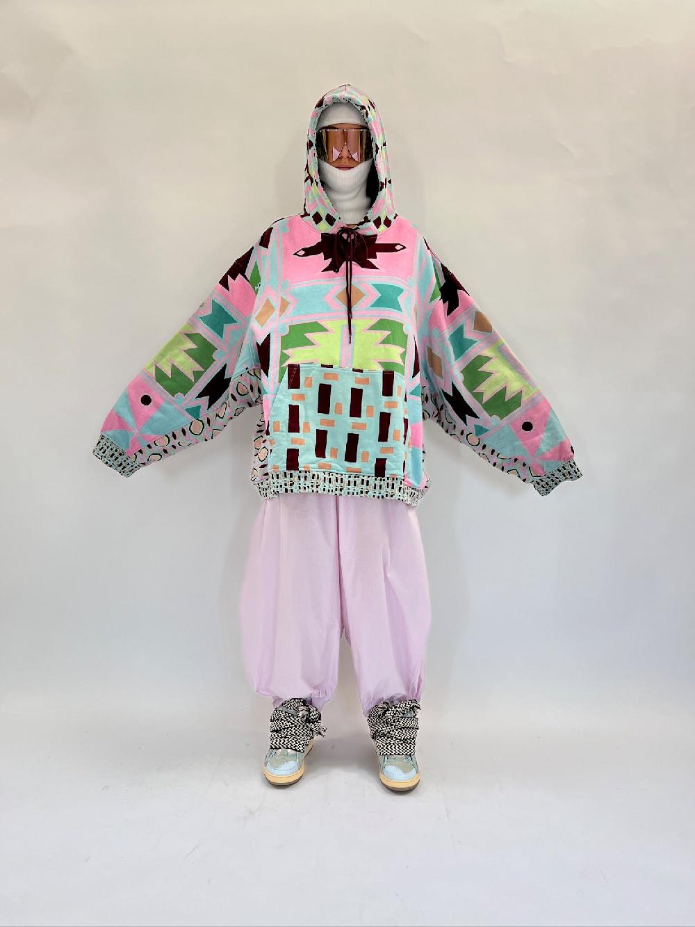 yvonne sporre Oversized Maxi Hood Sweat