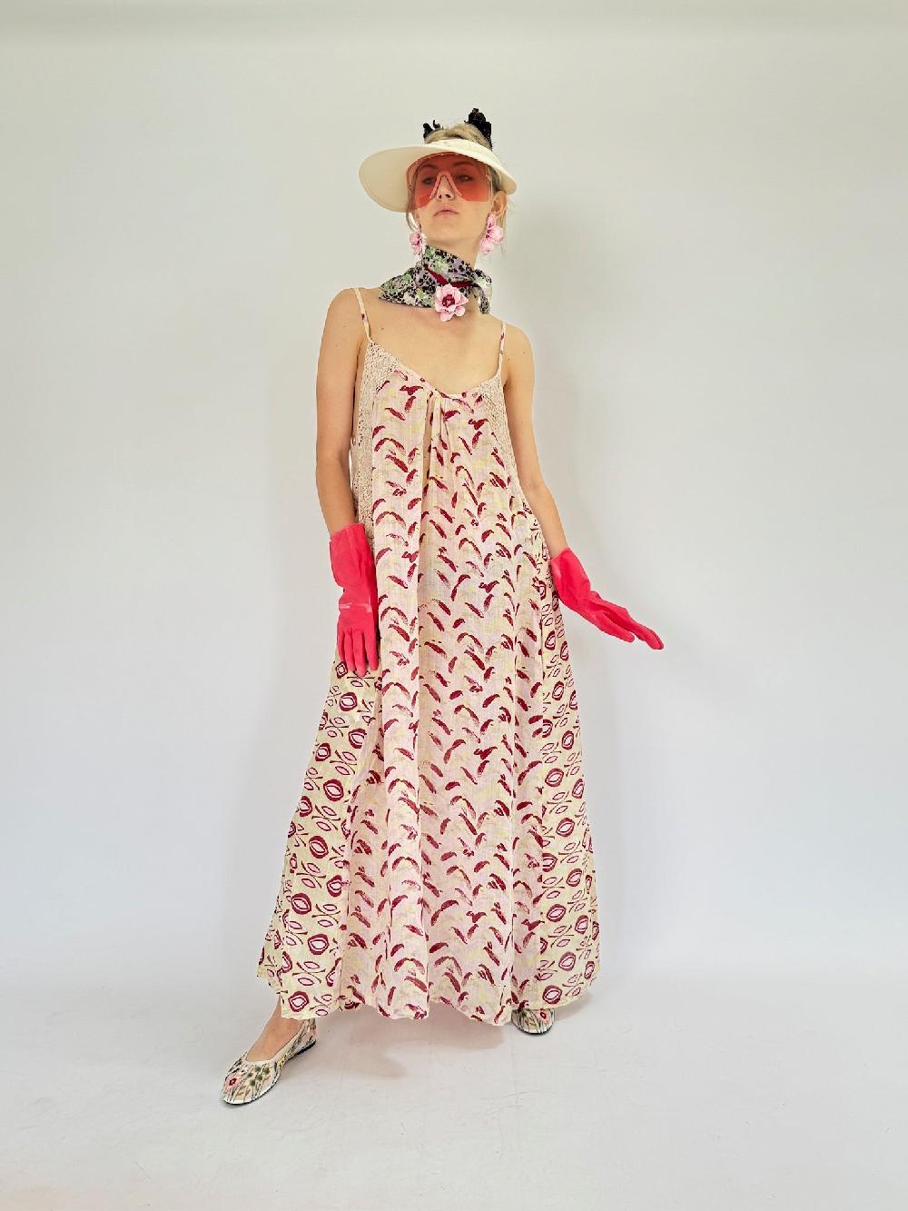 yvonne sporre Slip Lace Dress