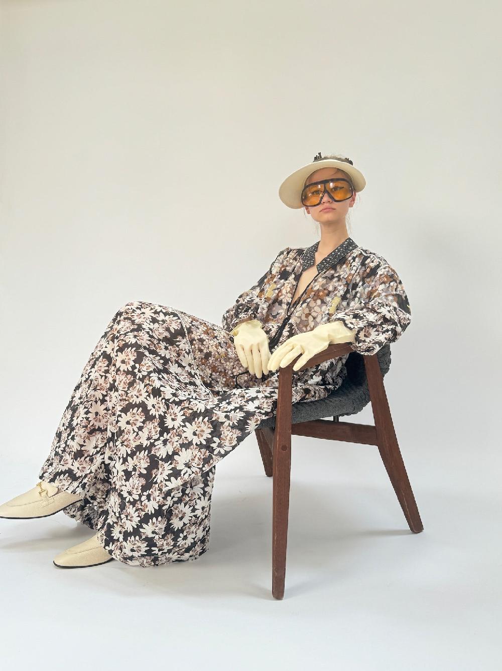 yvonne sporre Vintage Luna Dress Long