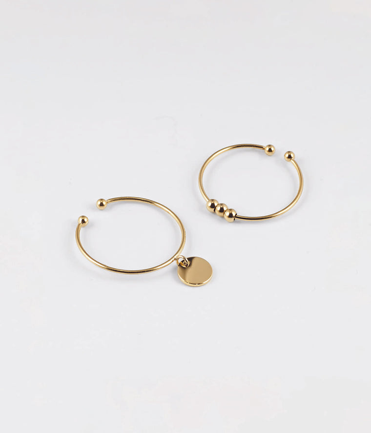 zag bijoux Bague Atomium