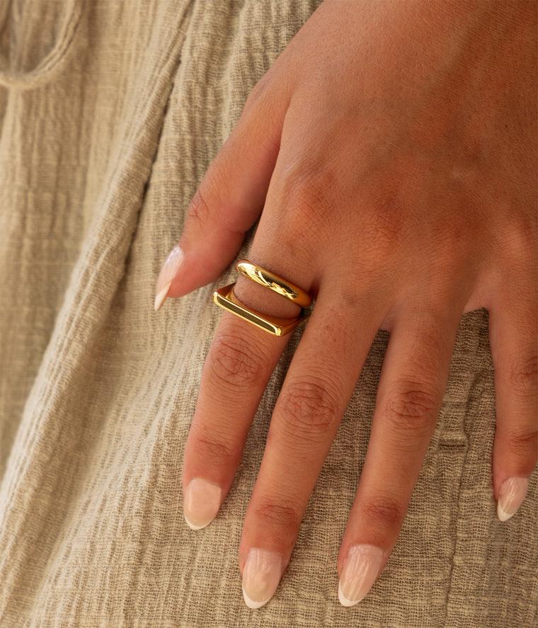 Zag Bijoux Bague Contraste