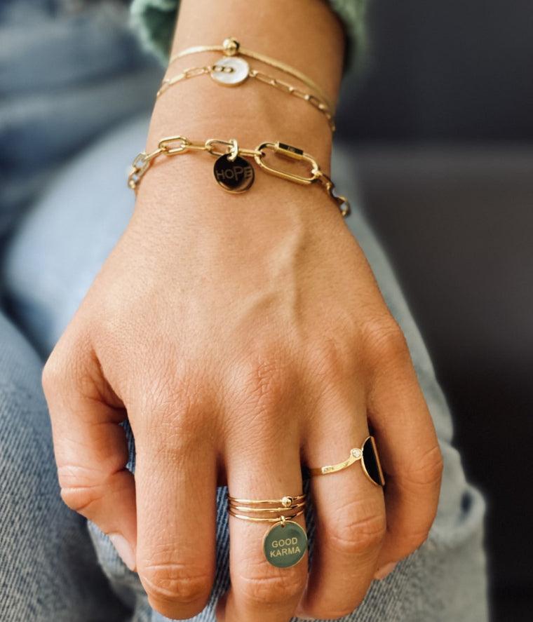 Zag Bijoux Bague Good Karma