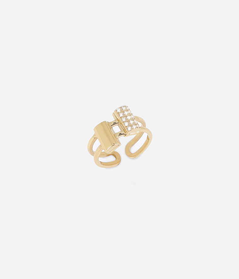 zag bijoux Bague Monarq