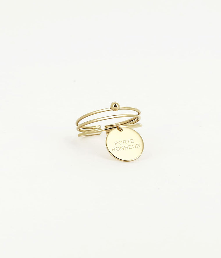 zag bijoux Bague Porte bonheur