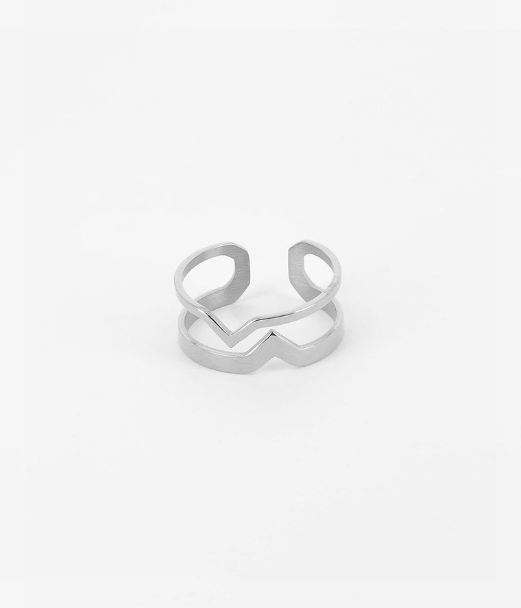 zag bijoux Bague Wave