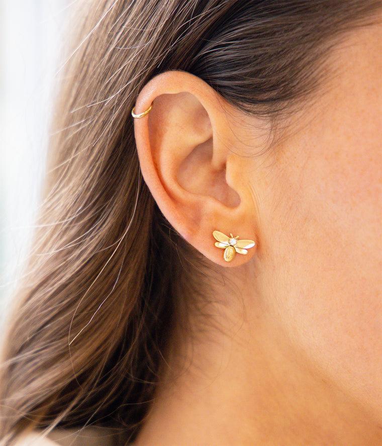 Zag Bijoux Boucles D'oreilles Abeja