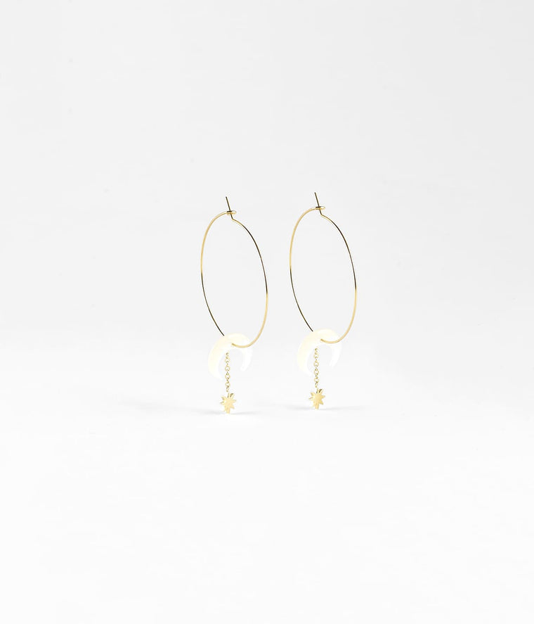 zag bijoux Boucles d'oreilles Asteria