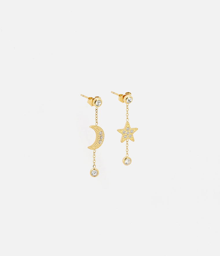 zag bijoux Boucles d'oreilles Astronomia