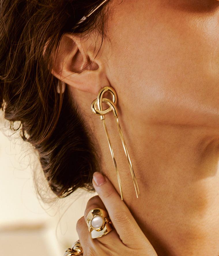 Zag Bijoux Boucles D'oreilles Bretzel