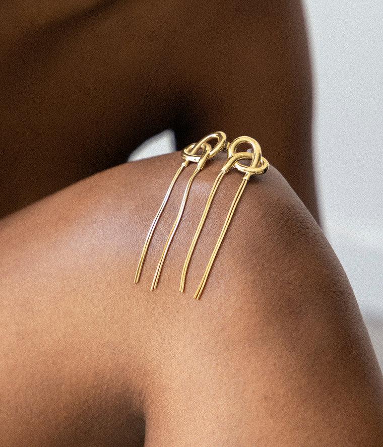 Zag Bijoux Boucles D'oreilles Bretzel