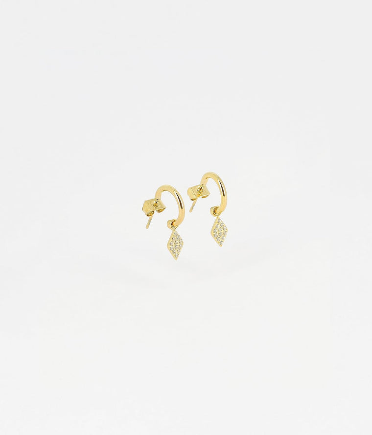 zag bijoux Boucles d'oreilles créoles Claudia