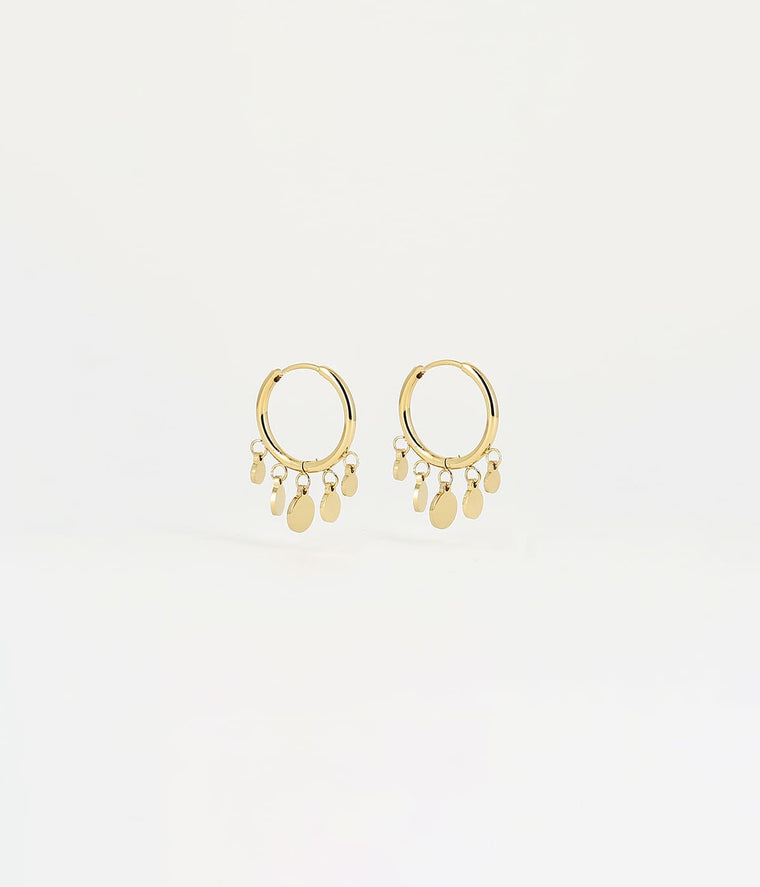 zag bijoux Boucles d'oreilles créoles Confettis