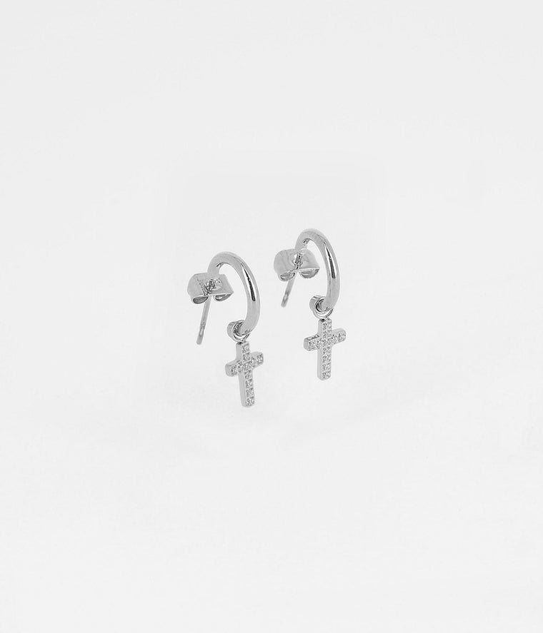 zag bijoux Boucles d'oreilles créoles Evangelista