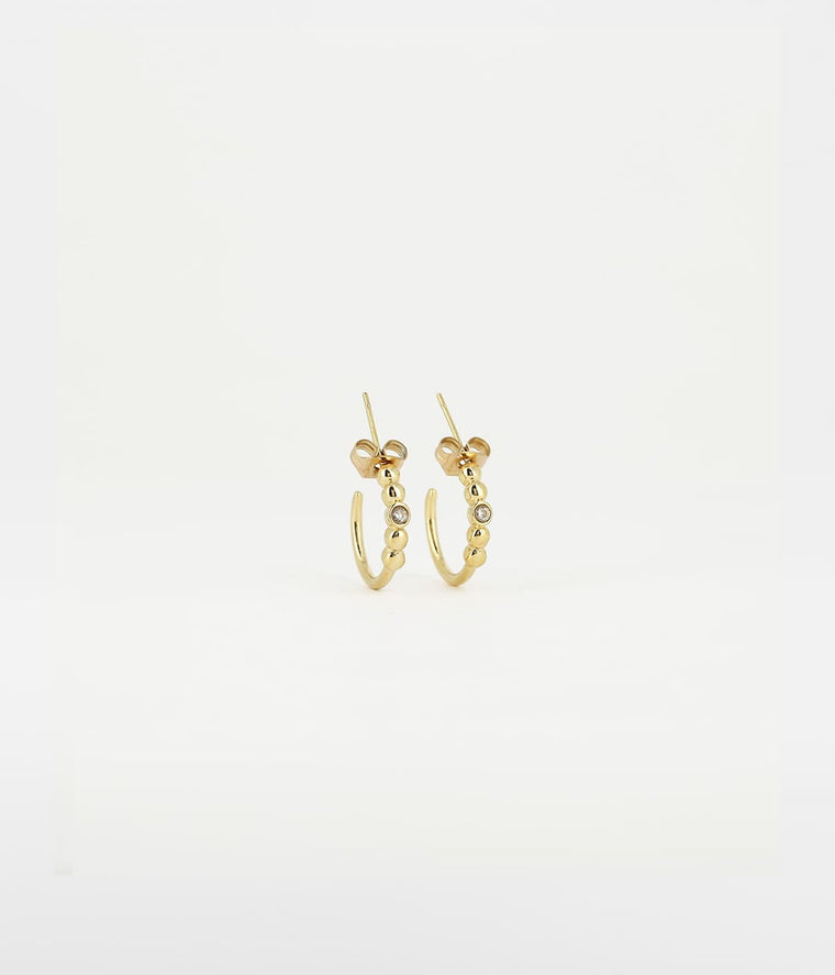 zag bijoux Boucles d'oreilles créoles Muri