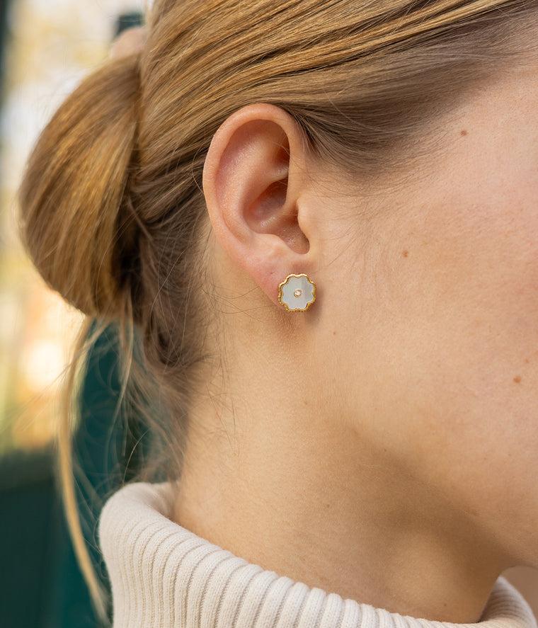 Zag Bijoux Boucles D'oreilles Fiore