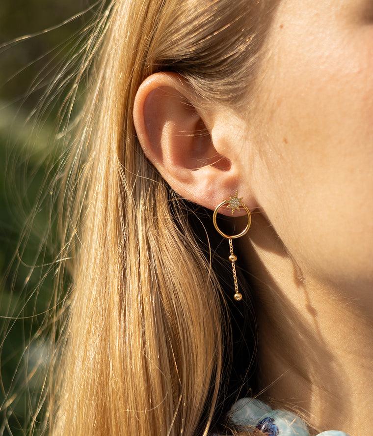 Zag Bijoux Boucles D'oreilles Flash