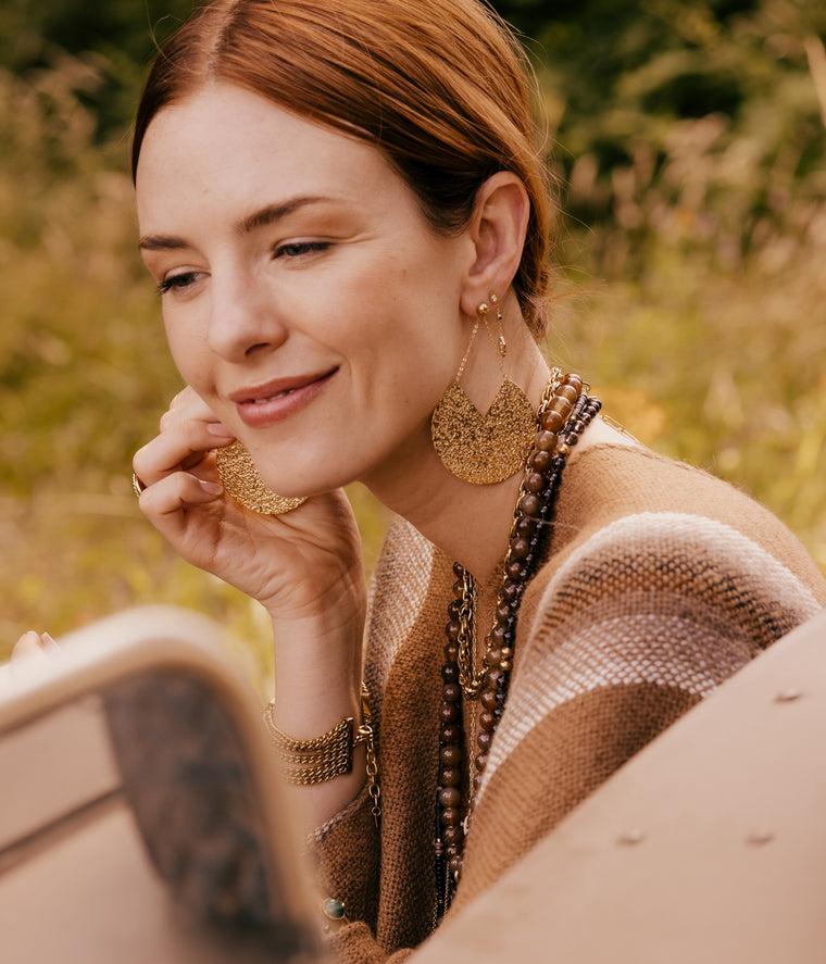 Zag Bijoux Boucles D'oreilles Freesia