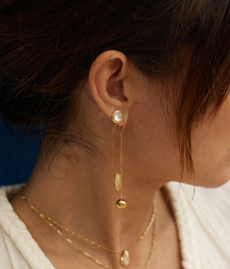 Zag Bijoux Boucles D'oreilles Gemme