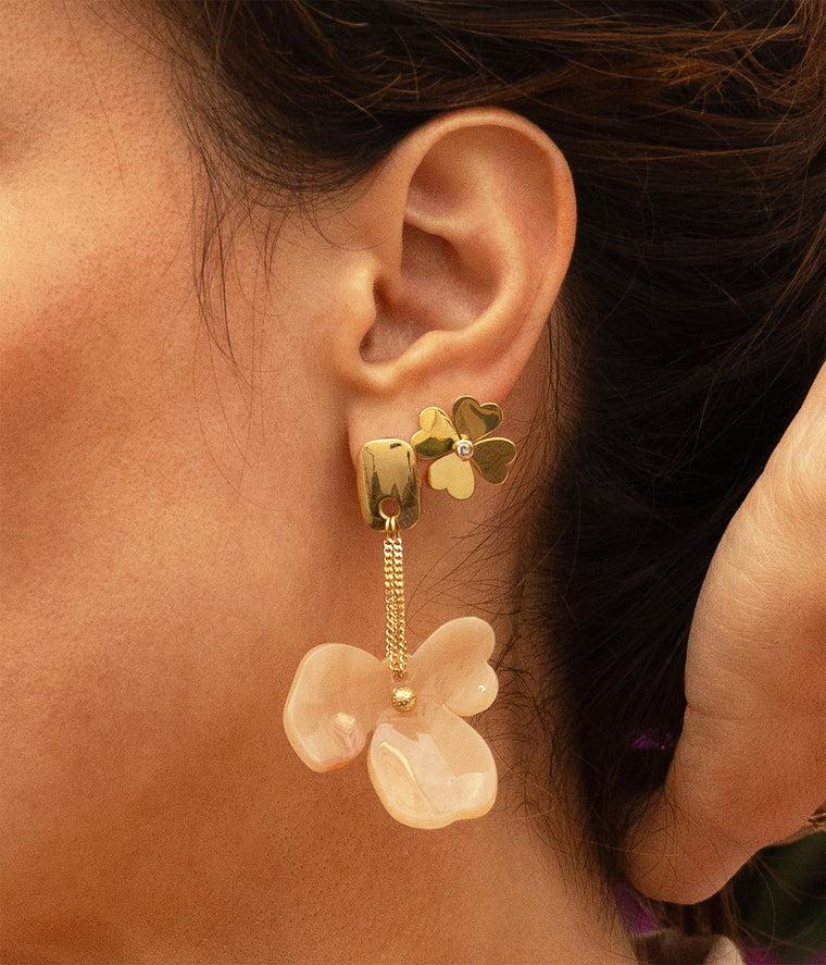 Zag Bijoux Boucles D'oreilles Hanabi