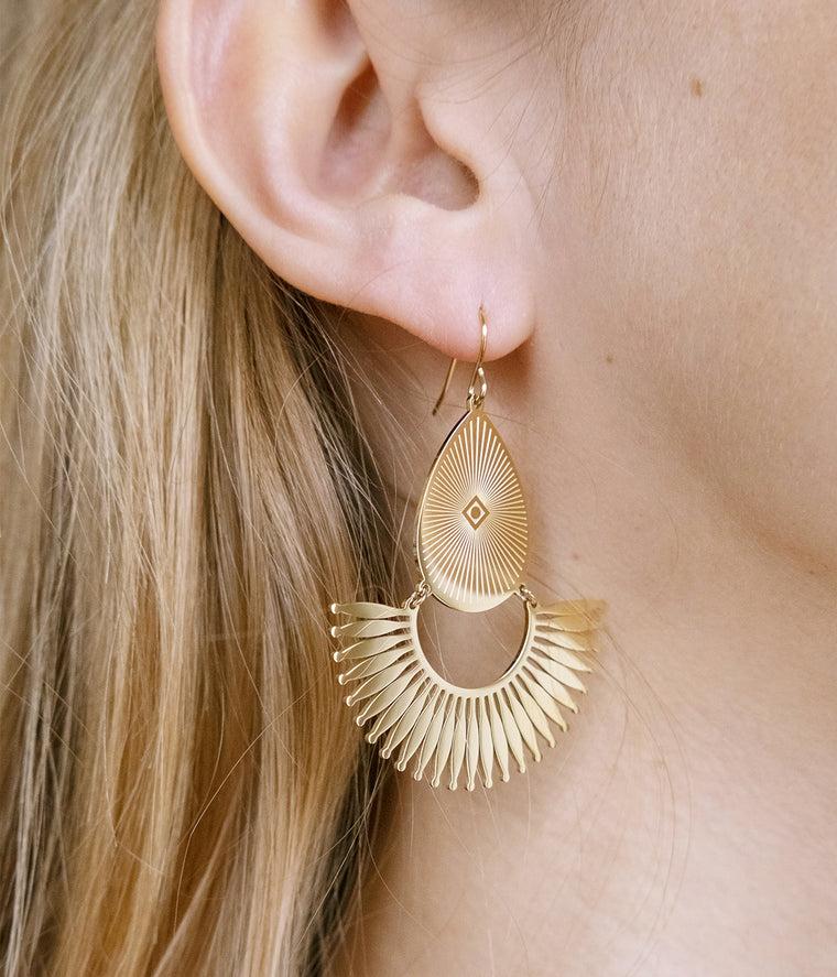 Zag Bijoux Boucles D'oreilles Himbas