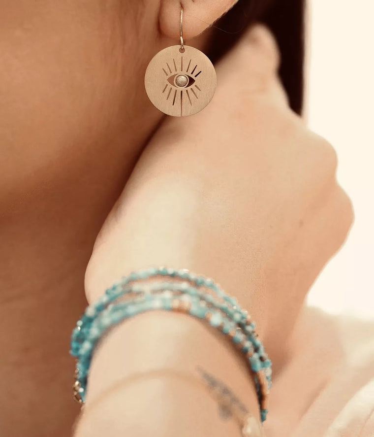 Zag Bijoux Boucles D'oreilles Isis