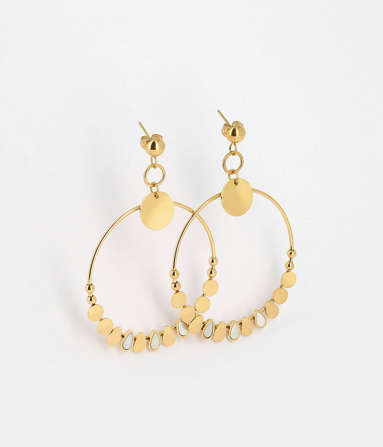 zag bijoux Boucles d'oreilles Jasmin