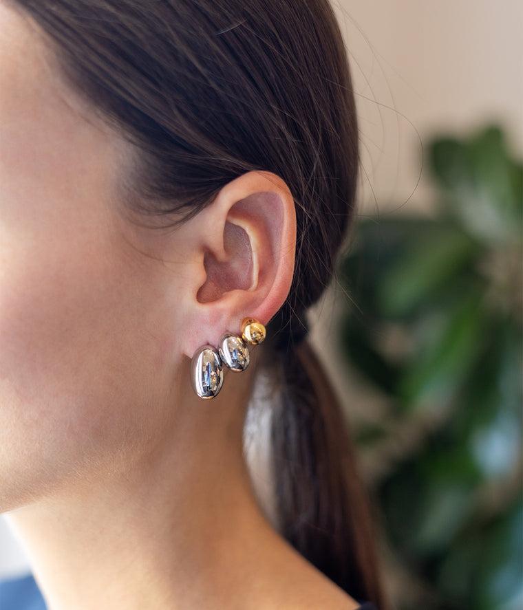 Zag Bijoux Boucles D'oreilles Larme