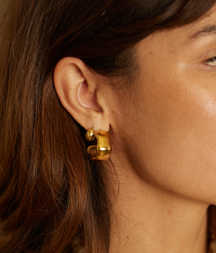 Zag Bijoux Boucles D'oreilles Larme