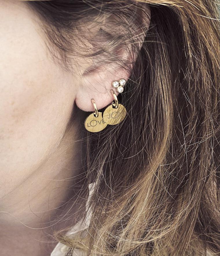 Zag Bijoux Boucles D'oreilles Love & Joy